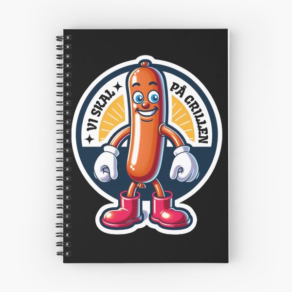 Item preview, (Design is in Danish) Vi Skal På Grillen (We're Going to the Grill) designed and sold by Cosmic-Ferret.