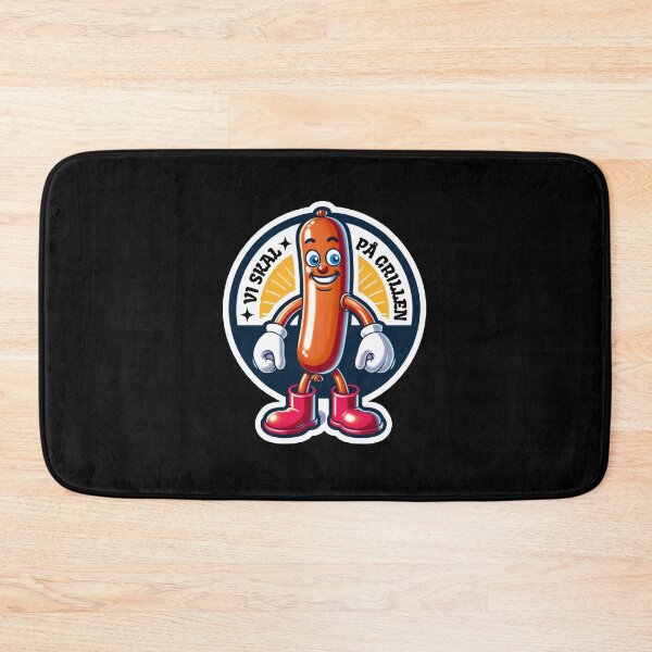 Item preview, (Design is in Danish) Vi Skal På Grillen (We're Going to the Grill) designed and sold by Cosmic-Ferret.
