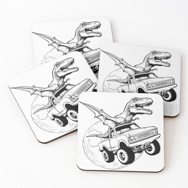 Item preview,  Dino and Truck Adventure designed and sold by Oksana Suprun.