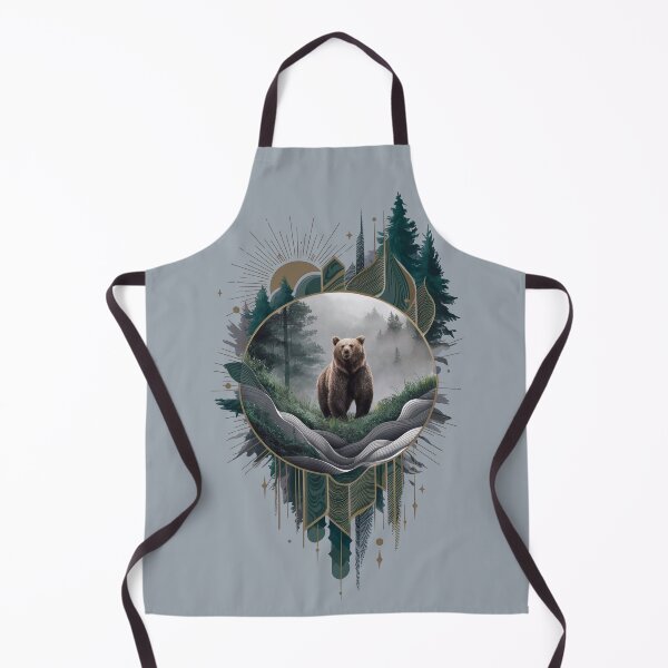 Item preview, Bear Roaming the Woods designed and sold by Tajdi.