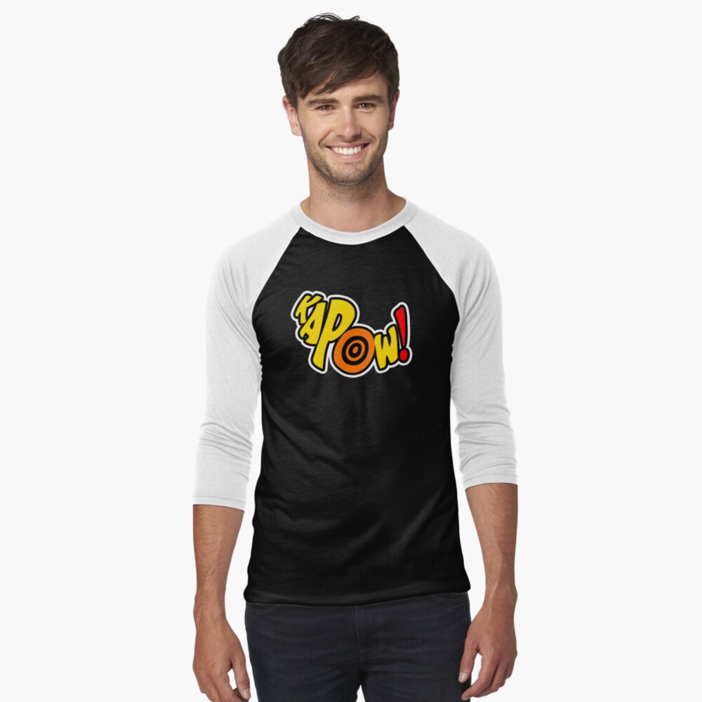Item preview, Baseball ¾ Sleeve T-Shirt designed and sold by BrokenPonyArt.