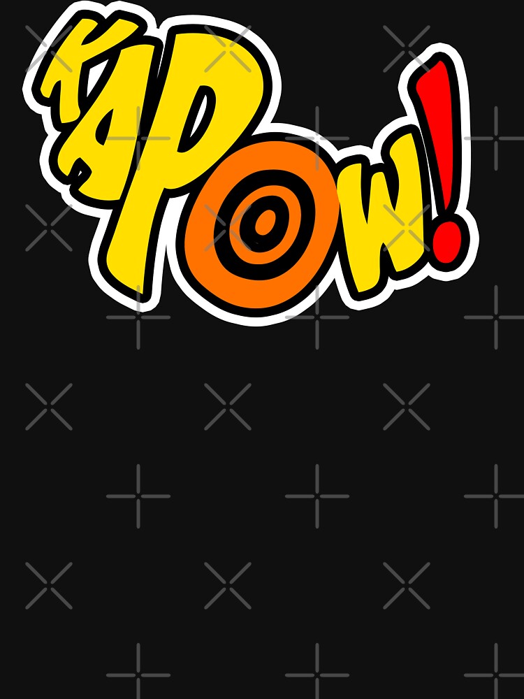 Thumbnail 7 of 7, Classic T-Shirt, Kapow! designed and sold by BrokenPonyArt.