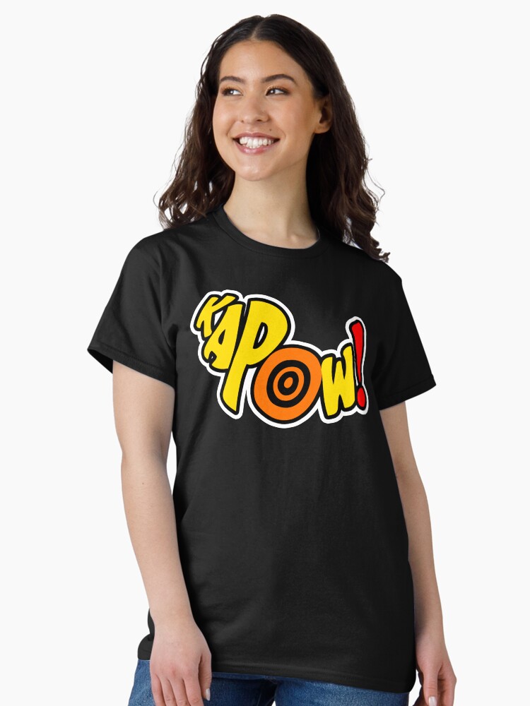 Thumbnail 2 of 7, Classic T-Shirt, Kapow! designed and sold by BrokenPonyArt.