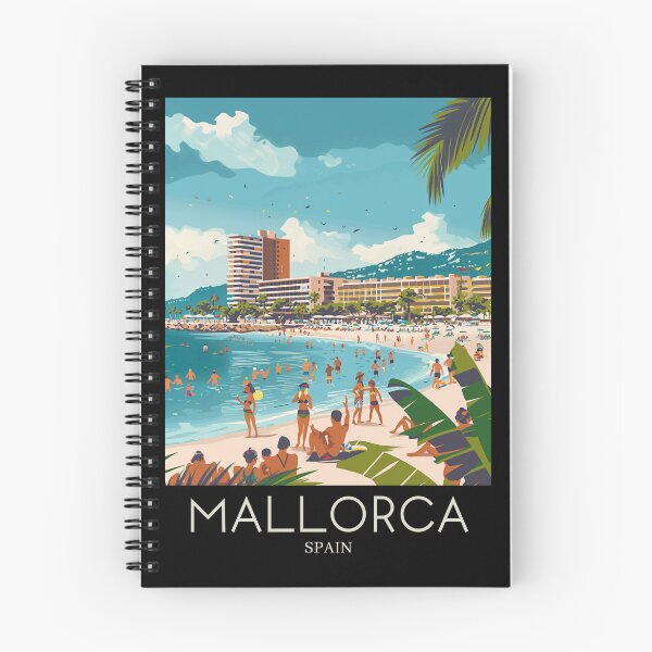 Item preview, A Pop Art Travel Print of Mallorca - Spain designed and sold by StudioRedKoala.