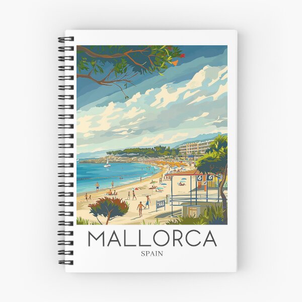 Item preview, A Pop Art Travel Print of Mallorca - Spain designed and sold by StudioRedKoala.