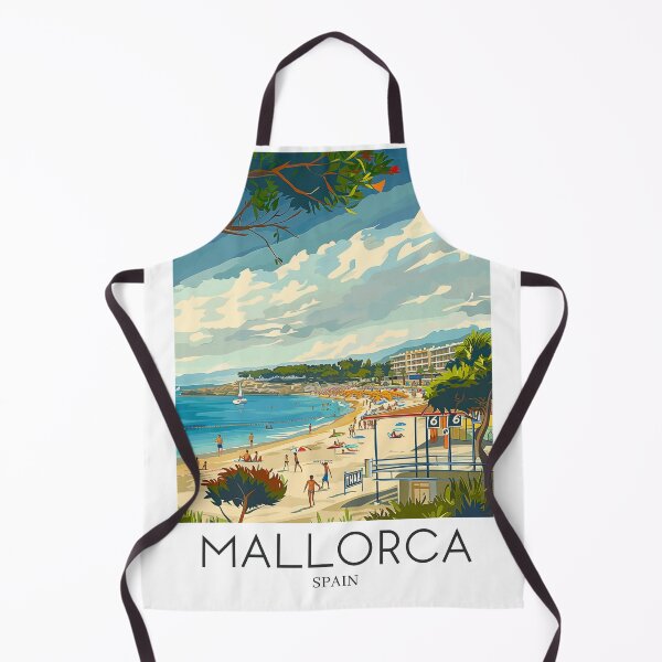 Item preview, A Pop Art Travel Print of Mallorca - Spain designed and sold by StudioRedKoala.