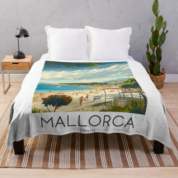 Item preview, A Pop Art Travel Print of Mallorca - Spain designed and sold by StudioRedKoala.