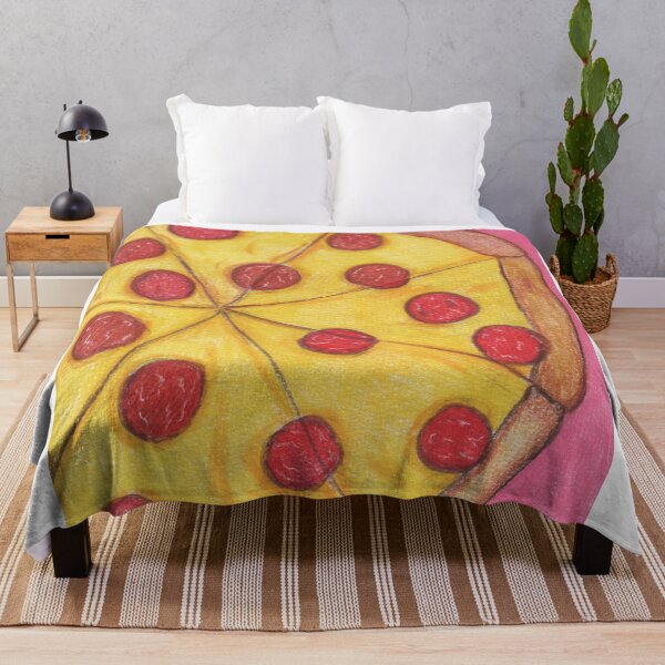 Aperçu de l'œuvre Pizza au pepperoni créée et vendue par Artbysarah23.