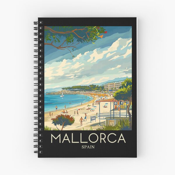 Item preview, A Pop Art Travel Print of Mallorca - Spain designed and sold by StudioRedKoala.