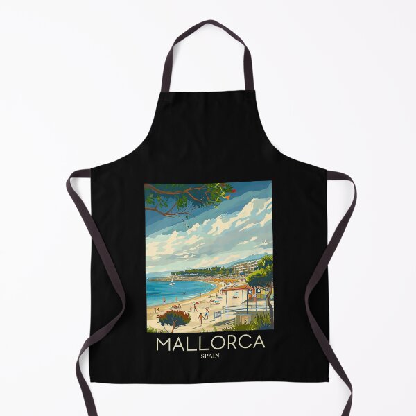 Item preview, A Pop Art Travel Print of Mallorca - Spain designed and sold by StudioRedKoala.