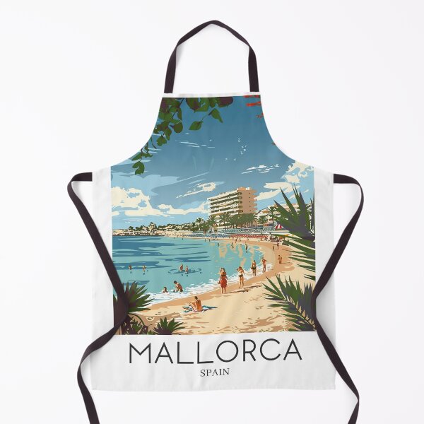 Item preview, A Pop Art Travel Print of Mallorca - Spain designed and sold by StudioRedKoala.