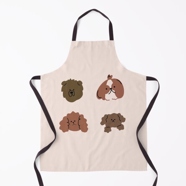 Item preview, Illustration of 4 Playful Dog Breeds - Cute Design | Pink Pastel designed and sold by RM-Journey.