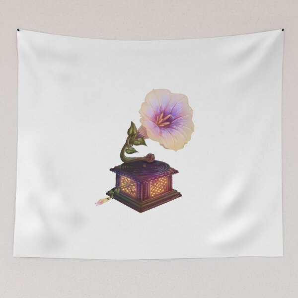 Item preview, Flower Gramophone designed and sold by InkofStars.
