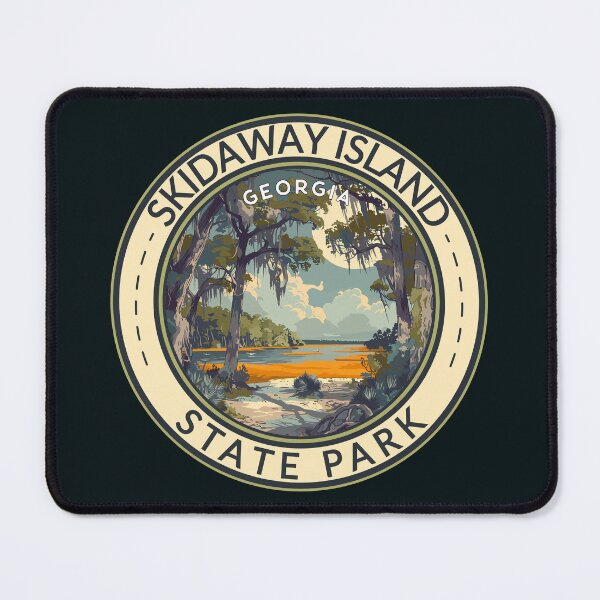 Item preview, Skidaway Island State Park Georgia Travel Art Badge designed and sold by KrisSidDesigns.