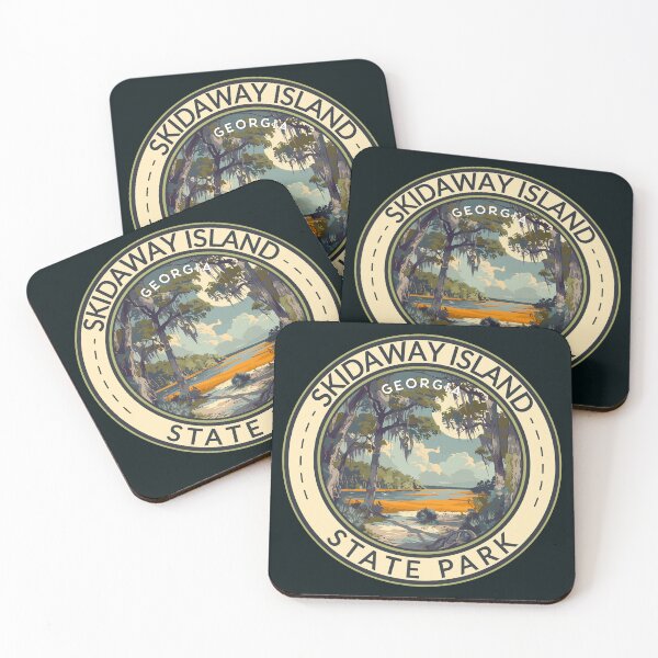 Item preview, Skidaway Island State Park Georgia Travel Art Badge designed and sold by KrisSidDesigns.