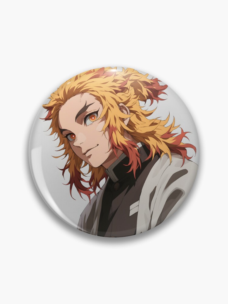 Rengoku Panel Anime Demon Slayer authentic Pin