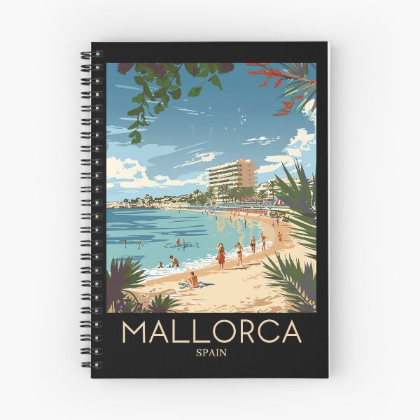 Item preview, A Pop Art Travel Print of Mallorca - Spain designed and sold by StudioRedKoala.