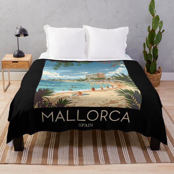 Item preview, A Pop Art Travel Print of Mallorca - Spain designed and sold by StudioRedKoala.