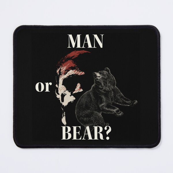 Item preview, Man or Bear? designed and sold by PeacefulHShop.