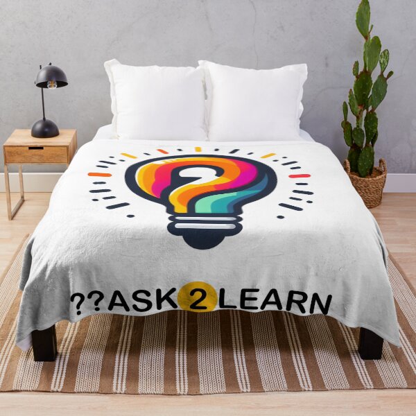Item preview, ??ASK 2 LEARN -  Worse than having doubts is not looking for the answers. designed and sold by floryweb.