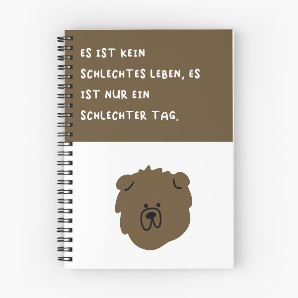 Item preview, ES IST KEIN SCHLECHTES LEBEN, ES IST NUR EIN SCHLECHTER TAG | Playful Dog Breed - Cute Design designed and sold by RM-Journey.