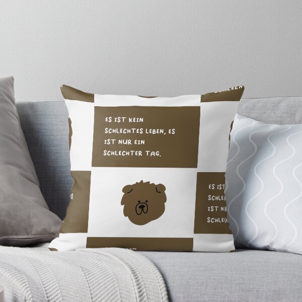 Item preview, ES IST KEIN SCHLECHTES LEBEN, ES IST NUR EIN SCHLECHTER TAG | Playful Dog Breed - Cute Design designed and sold by RM-Journey.