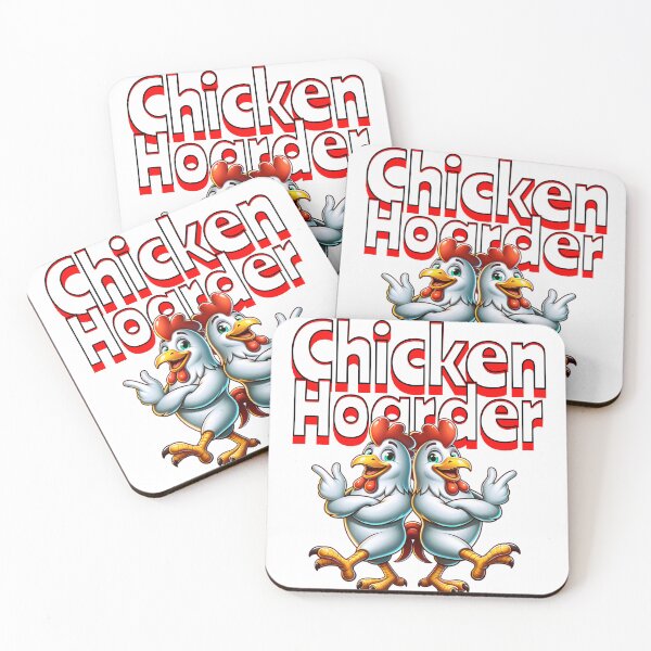 Item preview, Chicken Hoarder Funny Cartoon designed and sold by wheresthekarma.