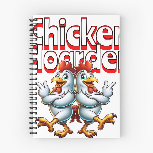 Item preview, Chicken Hoarder Funny Cartoon designed and sold by wheresthekarma.