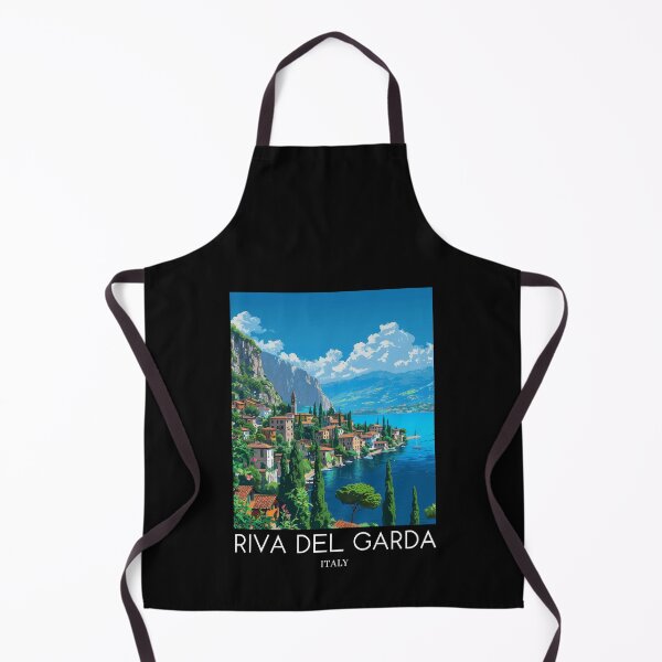 Item preview, A Pop Art Travel Print of Riva del Garda - Italy designed and sold by StudioRedKoala.