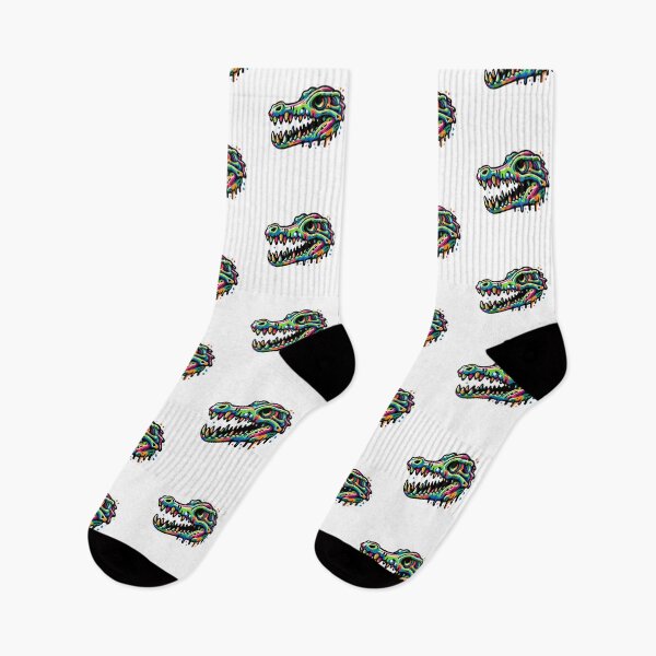 Item preview, Croc skullourful  designed and sold by Dannysdesigns80.