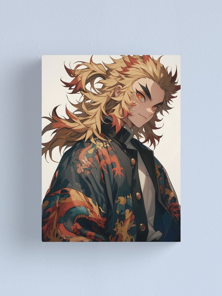 Rengoku Kyojuro popular Poster Painting canvas 16*24 inch