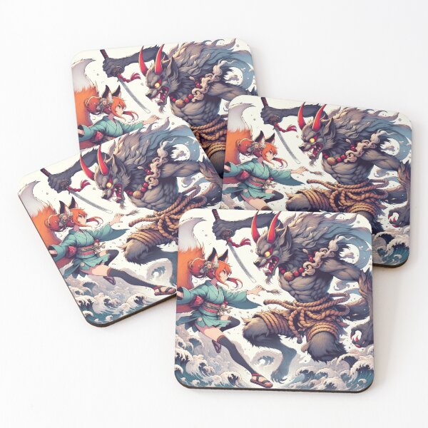 Item preview, Kitsune and monster designed and sold by DVegas.