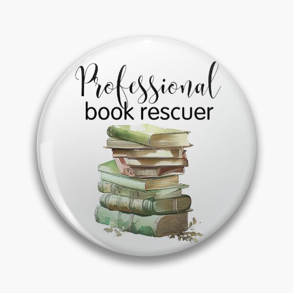 Item preview, Professional Book Rescuer designed and sold by SaucyHaven.