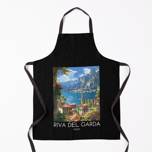 Item preview, A Pop Art Travel Print of Riva del Garda - Italy designed and sold by StudioRedKoala.