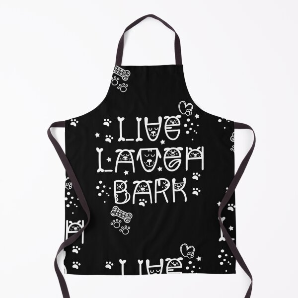 Item preview, Live Laugh Bark Funny Dog Line Drawing Design designed and sold by EarthArtDesigns.