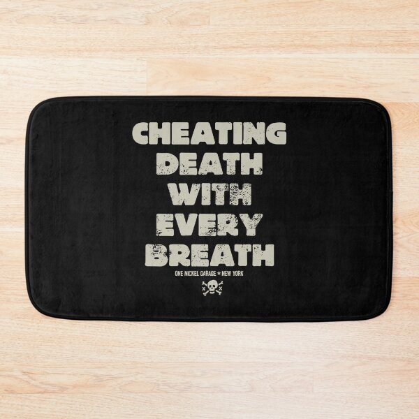 Item preview, One Nickel Garage / Cheating Death With Every Breath T-Shirt v3 designed and sold by TheKellyNickels.