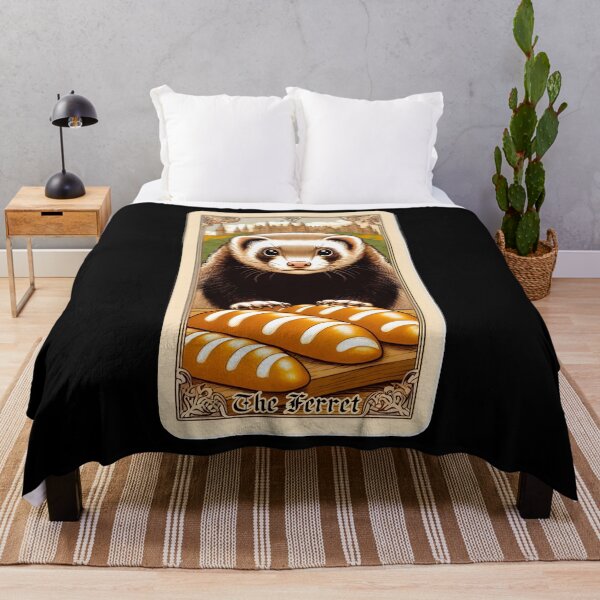 Item preview, Funny Ferret Cooking Gift for Ferret pet and cooking or baking lovers designed and sold by JUSTBEELEGANT.