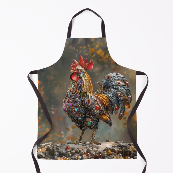 Item preview, "Big Rooster: Dynamic Avian Illustration" designed and sold by MacroArtHub.