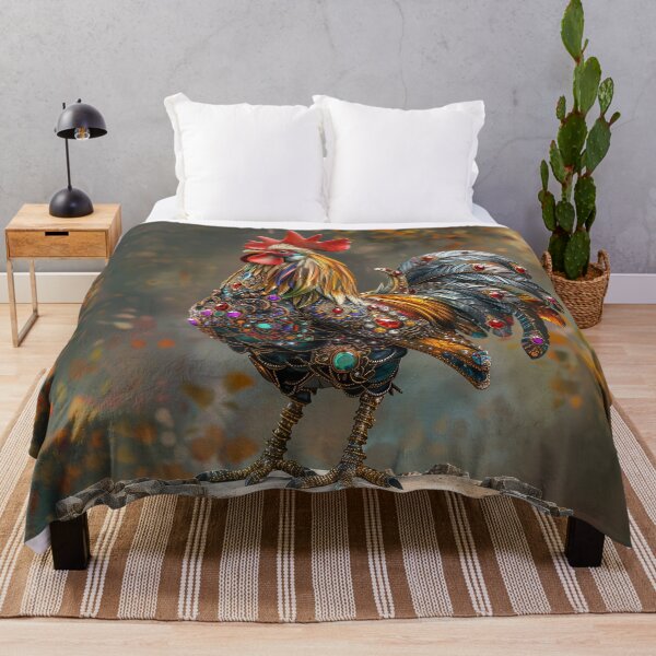Item preview, "Big Rooster: Dynamic Avian Illustration" designed and sold by MacroArtHub.