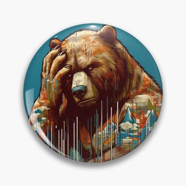 Item preview, Disappointed Bear: Exasperated Expression designed and sold by Slick-Waffles.