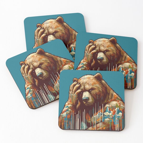 Item preview, Disappointed Bear: Exasperated Expression designed and sold by Slick-Waffles.