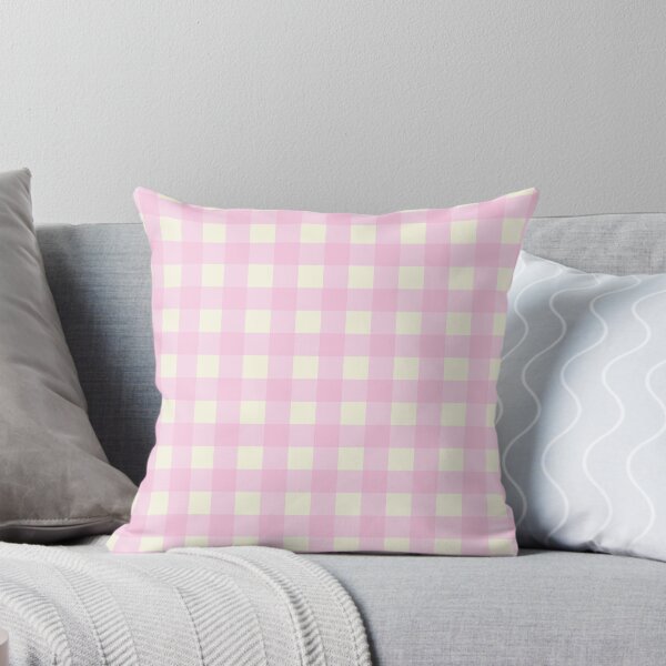 Item preview, Pastel Pink Gingham Pattern designed and sold by Sol-threads.