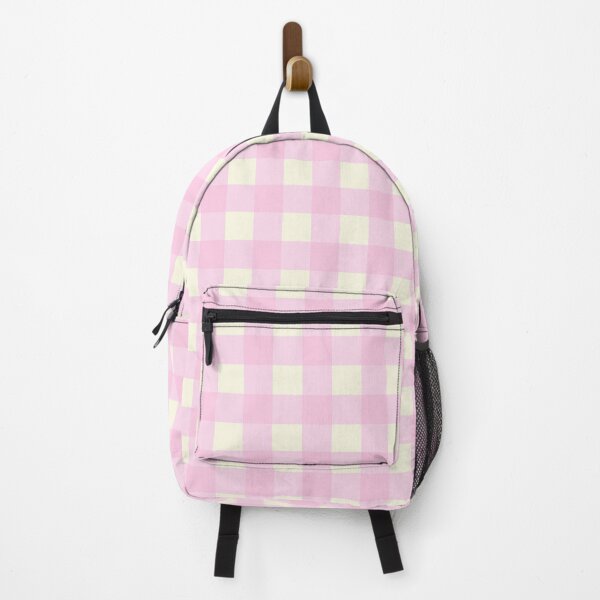 Item preview, Pastel Pink Gingham Pattern designed and sold by Sol-threads.
