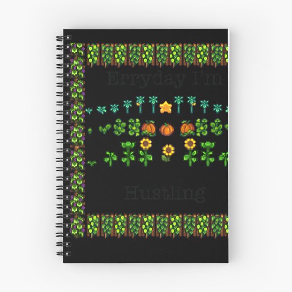 Item preview, Stardew Valley Everyday I’m Hustling Plants Pixel Art designed and sold by JamieWetzel.