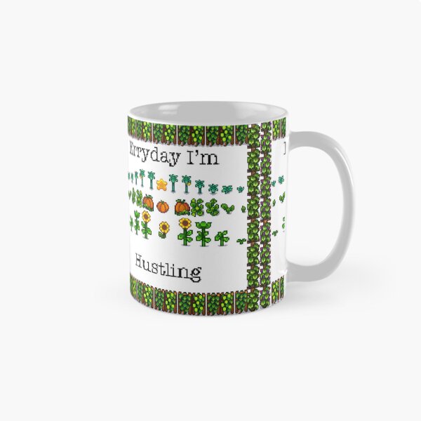 Item preview, Stardew Valley Everyday I’m Hustling Plants Pixel Art designed and sold by JamieWetzel.