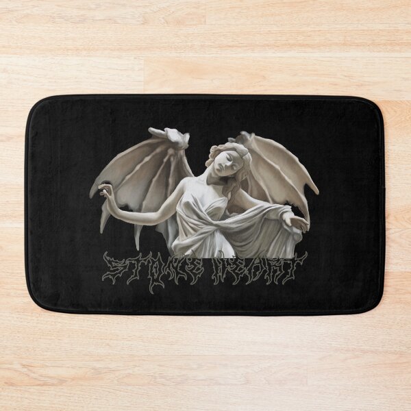 Item preview, Marble angel statue metal font stone hearts club designed and sold by Becs ArtisticVoid.