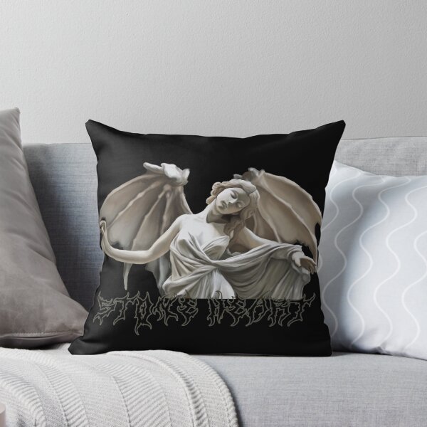 Item preview, Marble angel statue metal font stone hearts club designed and sold by Becs ArtisticVoid.