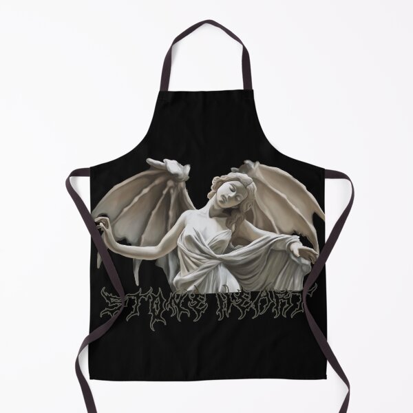 Item preview, Marble angel statue metal font stone hearts club designed and sold by Becs ArtisticVoid.