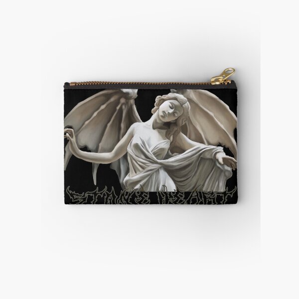 Item preview, Marble angel statue metal font stone hearts club designed and sold by Becs ArtisticVoid.