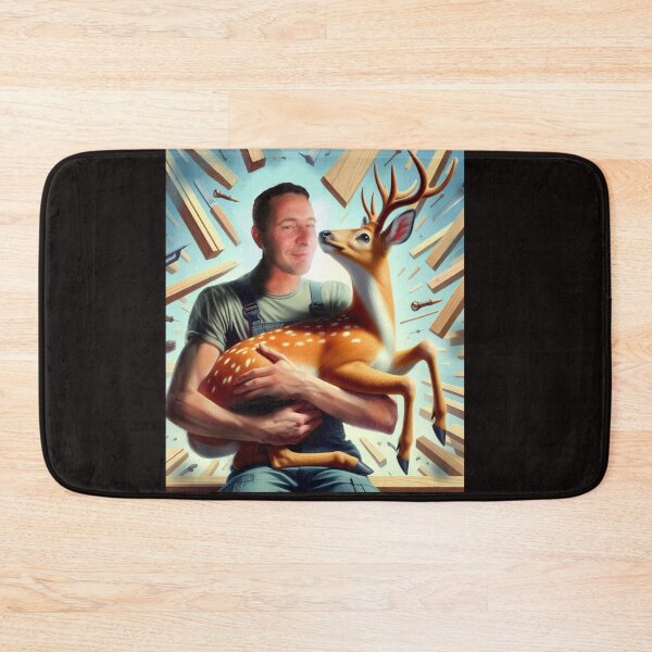Item preview, a fawn in the carpenter's arms designed and sold by DamienOzanon.